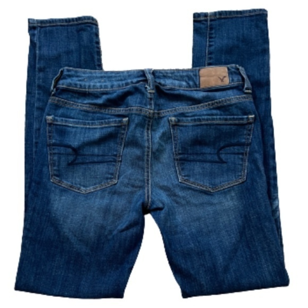 American Eagle Outfitters Dark Blue Skinny Jeans